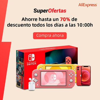 promoción Super Ofertas AliExpress
