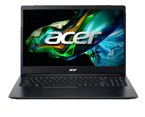 Acer Aspire 3 A315-34-C5SP - Ordenador Portátil 15.6” Full HD LED (Intel Celeron N4020, 4 GB RAM, 256 GB SSD, Intel UHD Graphics 600, Sin Sistema Operativo), Negro - Teclado QWERTY Español