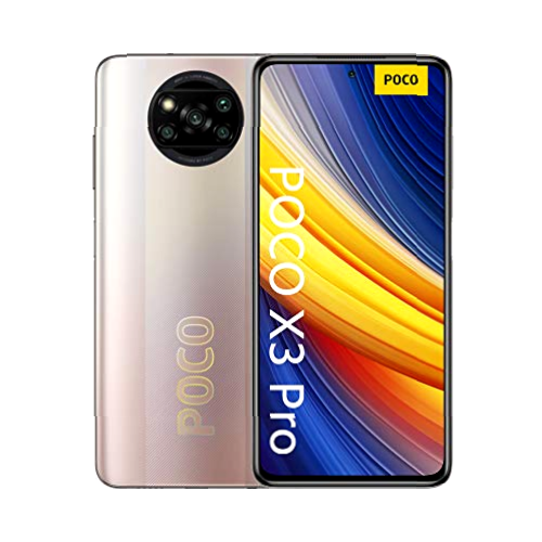 Xiaomi POCO X3 Pro, Smartphone 6+128GB, procesador Qualcomm Snapdragon 860, Sistema UFS 3.1, tasa de refresco de 120 Hz, Color Bronce Metálico