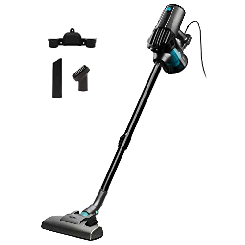 Cecotec Aspirador Vertical Conga Thunderbrush 560. 2 en 1, 600 W, Tecnología ciclónica, Filtro de Alta eficiencia, Radio de acción 6 Metros, Incluye 2 Accesorios